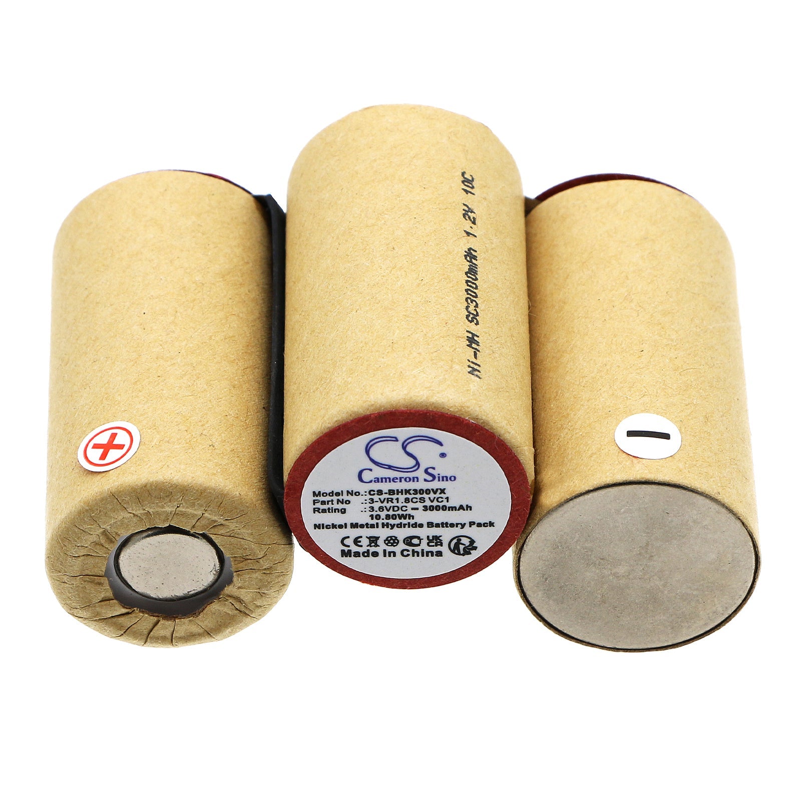 Ni-MH, Vacuum Battery fits Bosch Bks 3003, Bks3001, 3.6V, 3000mAh Vacuum Cameron Sino Technology Limited