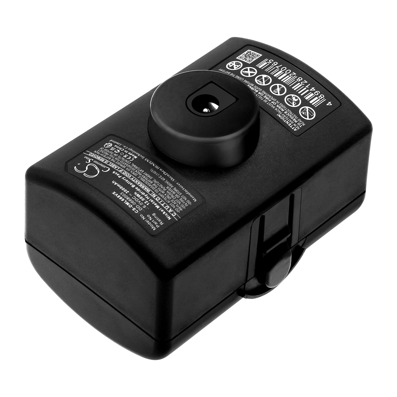 Ni-MH, Vacuum Battery fits Dirt Devil M668, 6.0V, 2000mAh Vacuum Cameron Sino Technology Limited