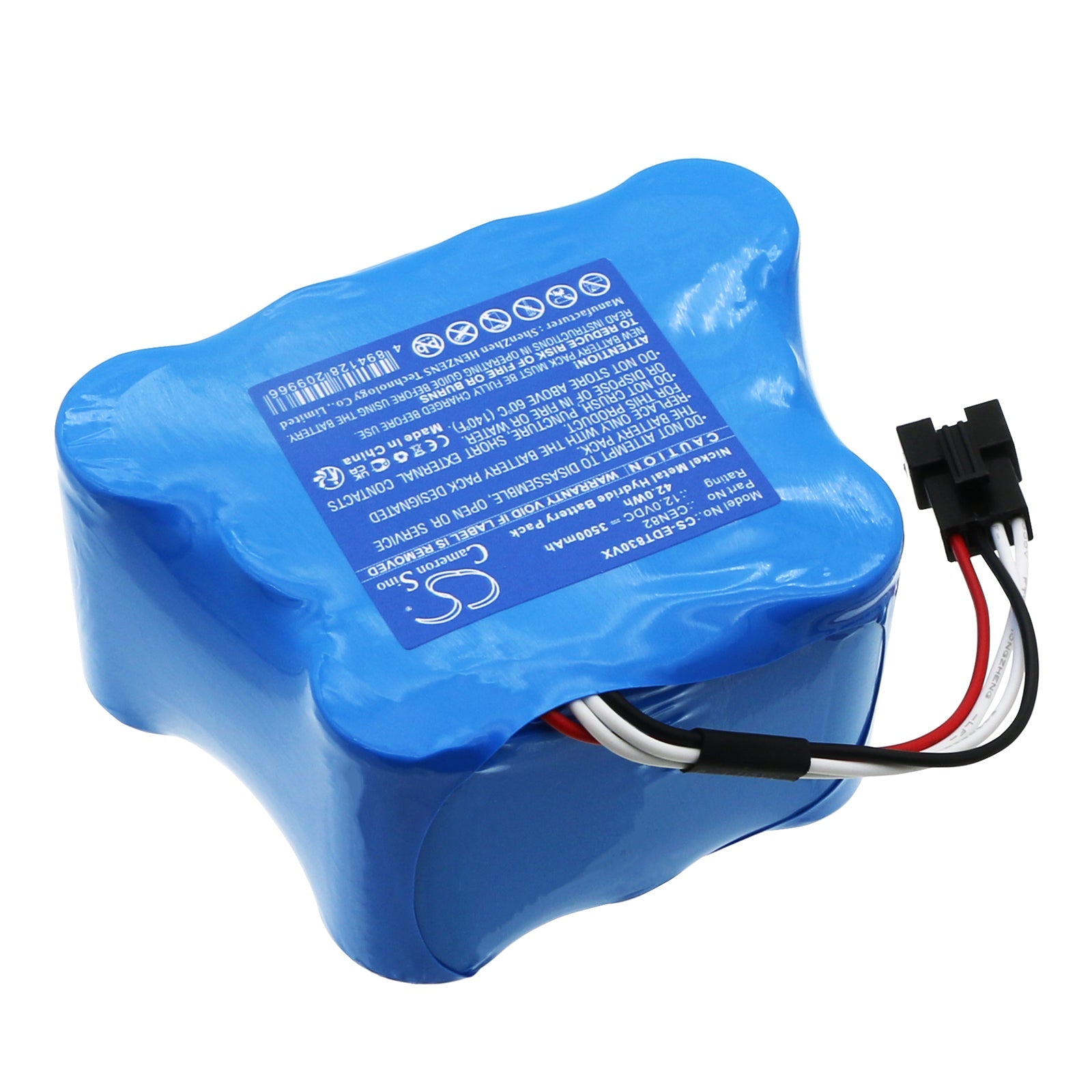 Ni-MH, Vacuum Battery fits Ecovacs Deebot 800, Deebot 810, 12.0V, 3500mAh Vacuum Cameron Sino Technology Limited