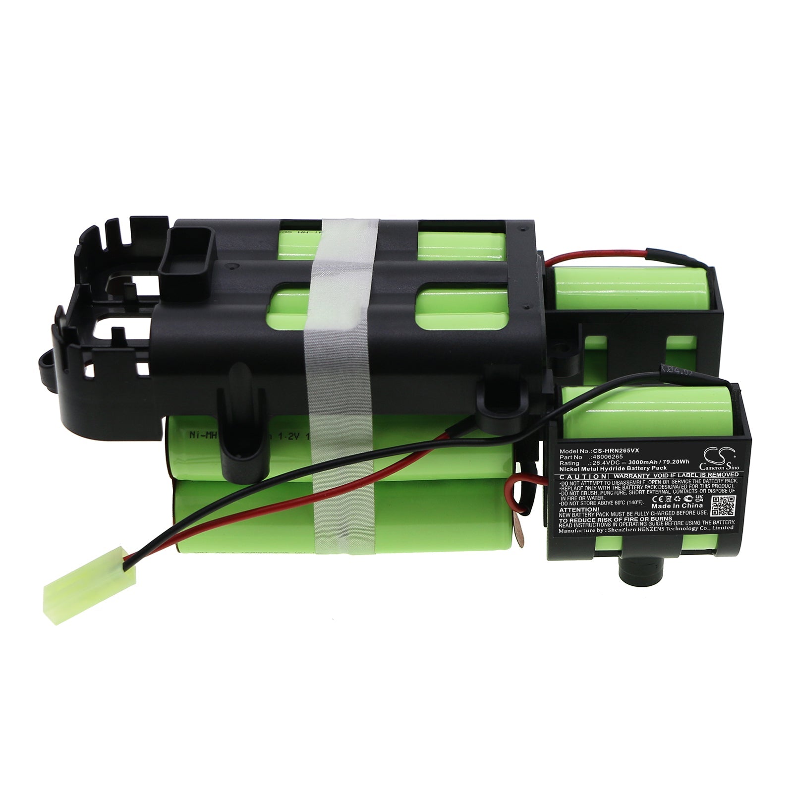 Ni-MH, Vacuum Battery fits Hoover Atn264r, Atn264r011, 26.4V, 3000mAh Vacuum Cameron Sino Technology Limited