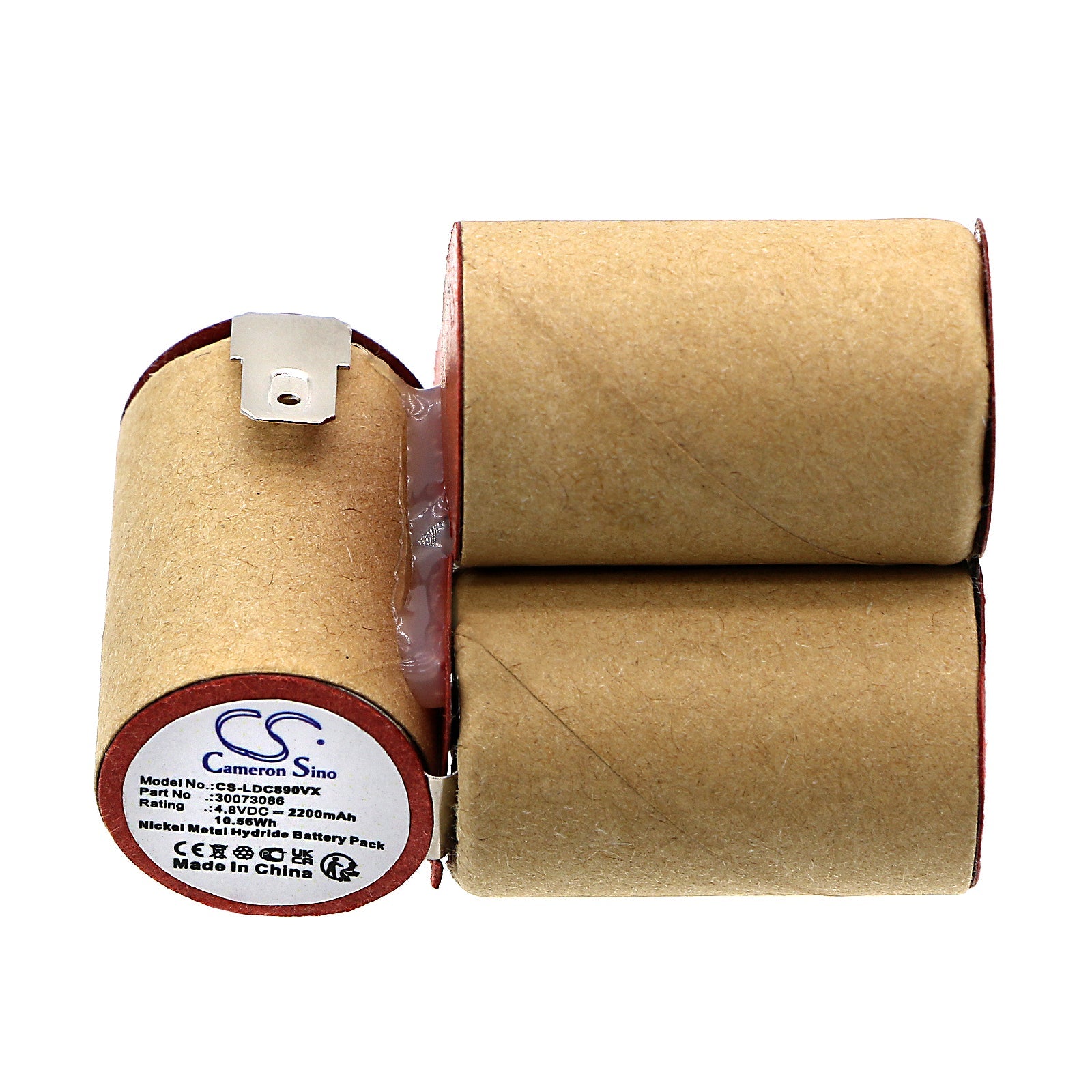 Ni-MH, Vacuum Battery fits Leifheit 89022, Powermax 11920, 4.8V, 2200mAh Vacuum Cameron Sino Technology Limited