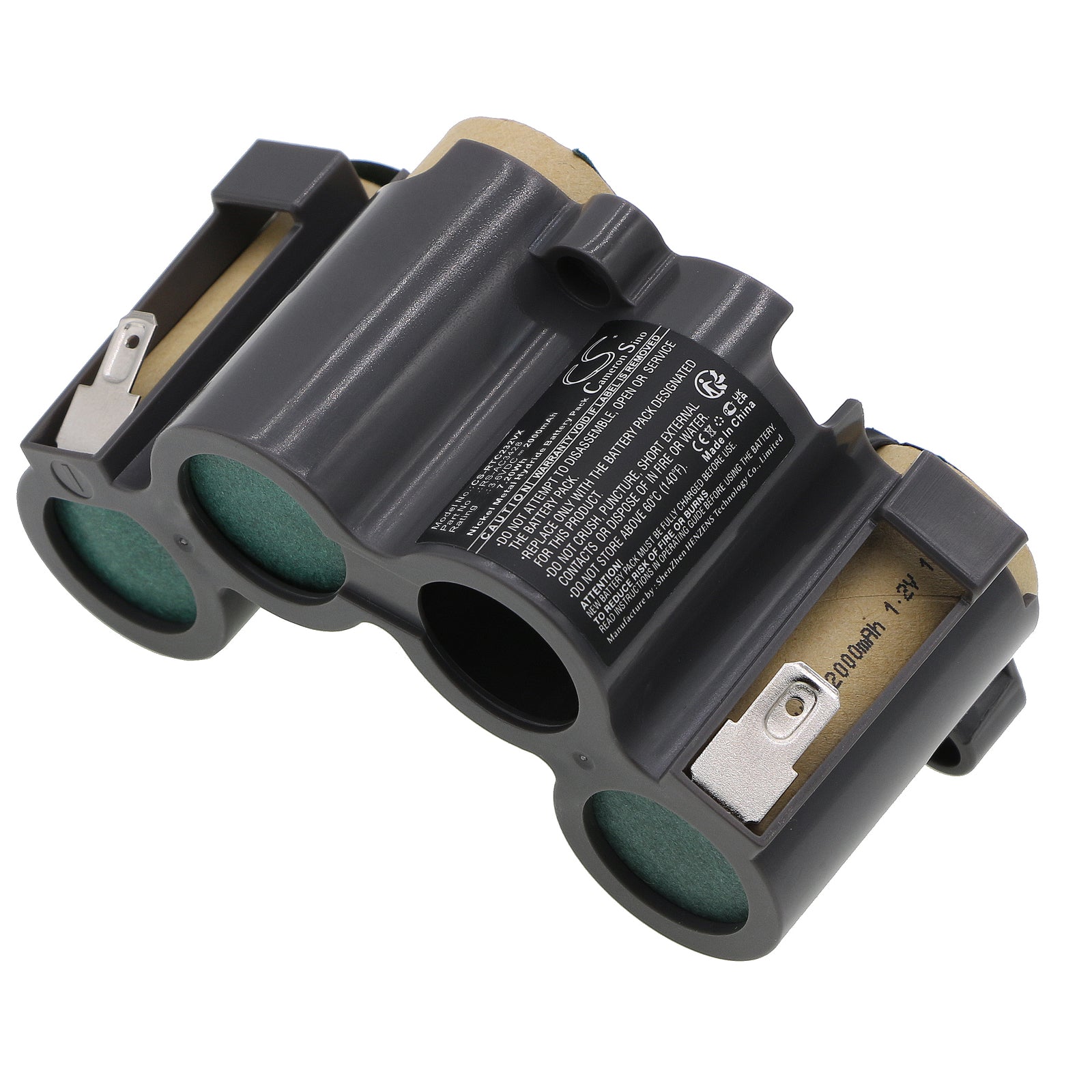 Ni-MH, Vacuum Battery fits Rowenta Ac232001/2d0, Ac232001/2d1, 3.6V, 2000mAh Vacuum Cameron Sino Technology Limited