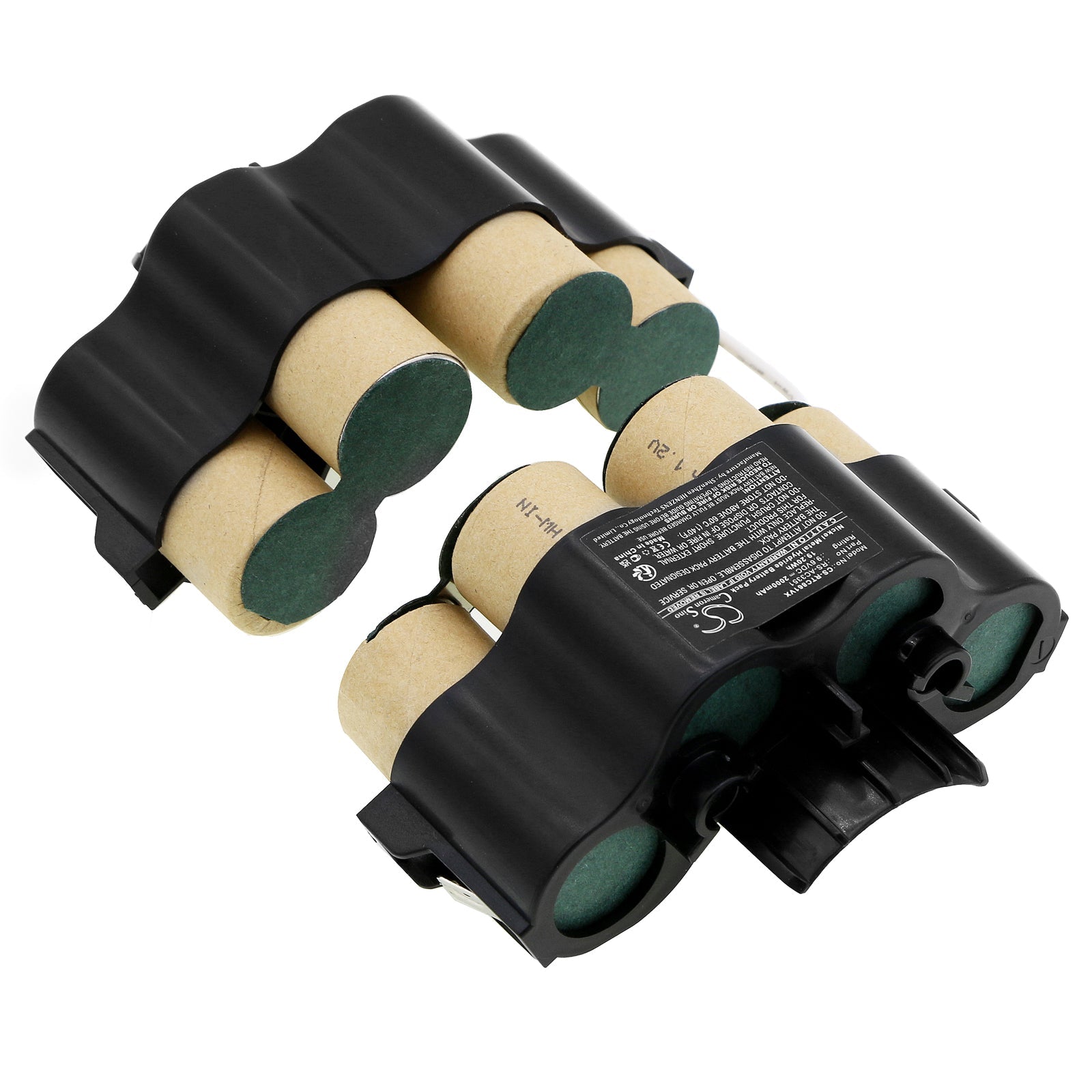 Ni-MH, Vacuum Battery fits Rowenta Ac861901/2d0, Ac862901/2d0, 9.6V, 2000mAh Vacuum Cameron Sino Technology Limited