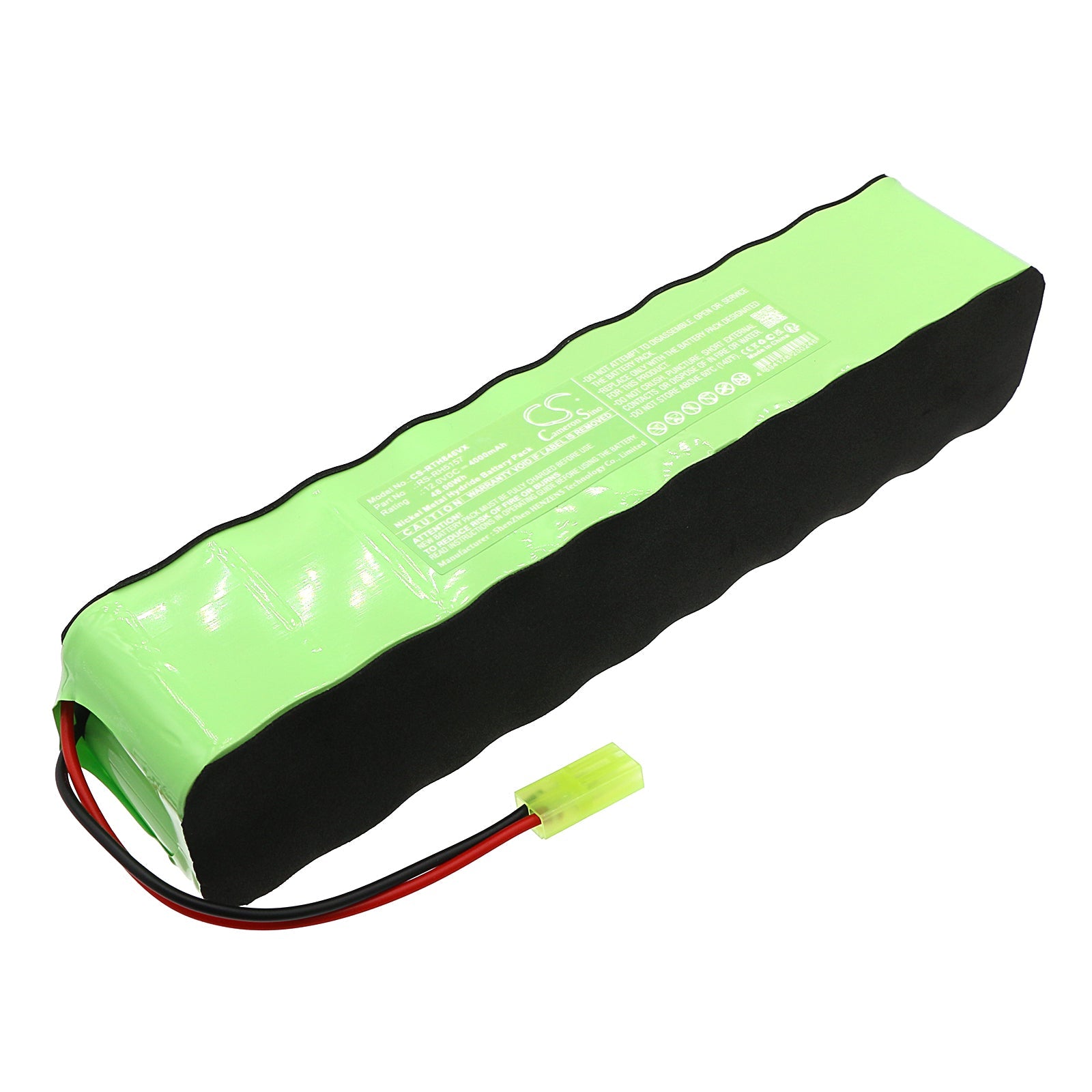 Ni-MH, Vacuum Battery fits Rowenta Rh845301, Rh8453019a0, 12.0V, 4000mAh Vacuum Cameron Sino Technology Limited
