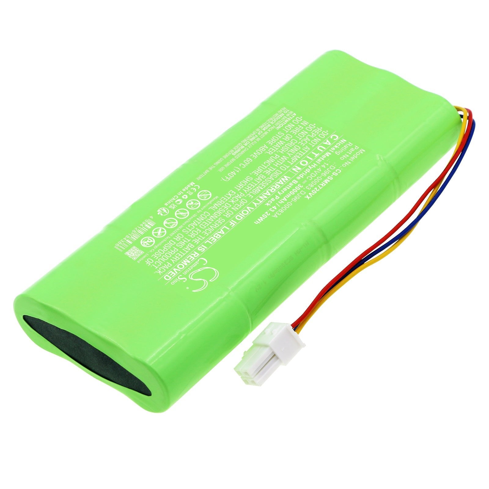 Ni-MH, Vacuum Battery fits Samsung Vc-re72v, Vc-re7ov, 14.4V, 3000mAh Vacuum Cameron Sino Technology Limited