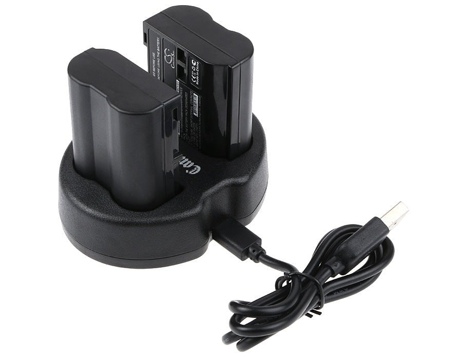 Nikon Battery and USB Cable Set - Compatible with 1 V1, D7000, and More (CS-ENEL15MX x2, DF-ENEL15UH x1) Cosmetic Mirror Cameron Sino Technology Limited