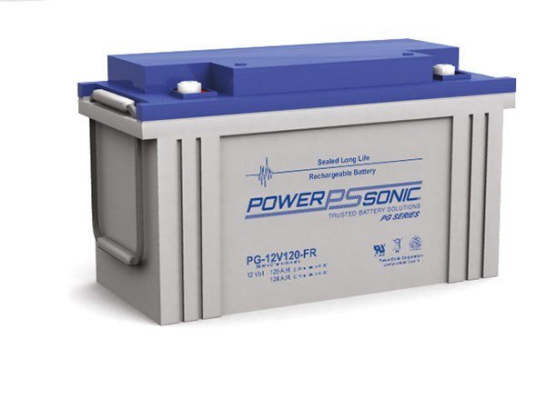 Power Sonic PG-12V120 FR Deep Cycle Vrla Battery Replaces 12V-129.00Ah Sealed Lead Acid Batteries Power Sonic