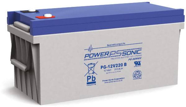 Power Sonic PG-12V220 FR Deep Cycle Vrla Battery Replaces 12V-226.00Ah Sealed Lead Acid Batteries Power Sonic