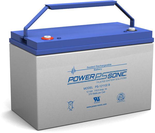 Power Sonic PS-121100 General Purpose Vrla Battery Replaces 12V-107.00Ah Sealed Lead Acid Batteries Power Sonic