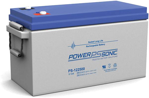 Power Sonic PS-122500 General Purpose Vrla Battery Replaces 12V-260.00Ah Sealed Lead Acid Batteries Power Sonic