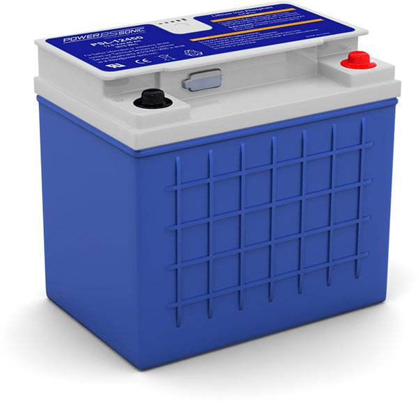 Power Sonic PSL-12450E High Performance Lifepo4 Battery Replaces 12.8V-45Ah Sealed Lead Acid Batteries Power Sonic