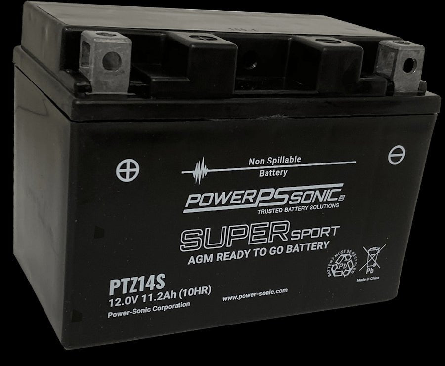 Power Sonic PTZ14S 12V-11.2Ah-286 cca Powersports Battery Powersports Batteries Power Sonic
