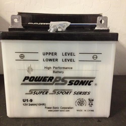 Power Sonic U1-9 12V-24Ah-280 cca Powersports Battery Powersports Batteries Power Sonic