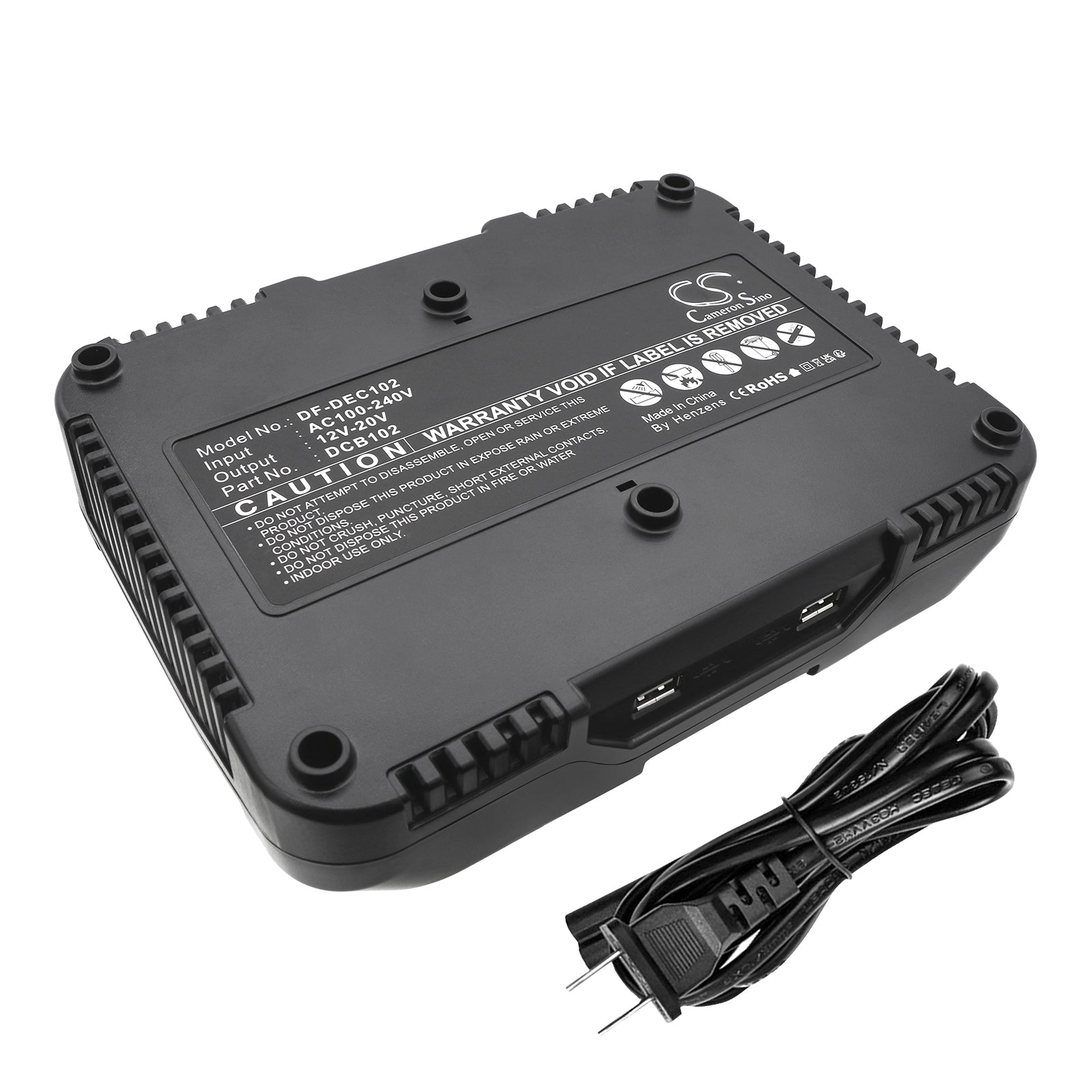 Power Tools Charger Battery fits Dewalt 120v Max, 12v Max Li-ion, DF-DEC102UA Power Tools Charger Cameron Sino Technology Limited