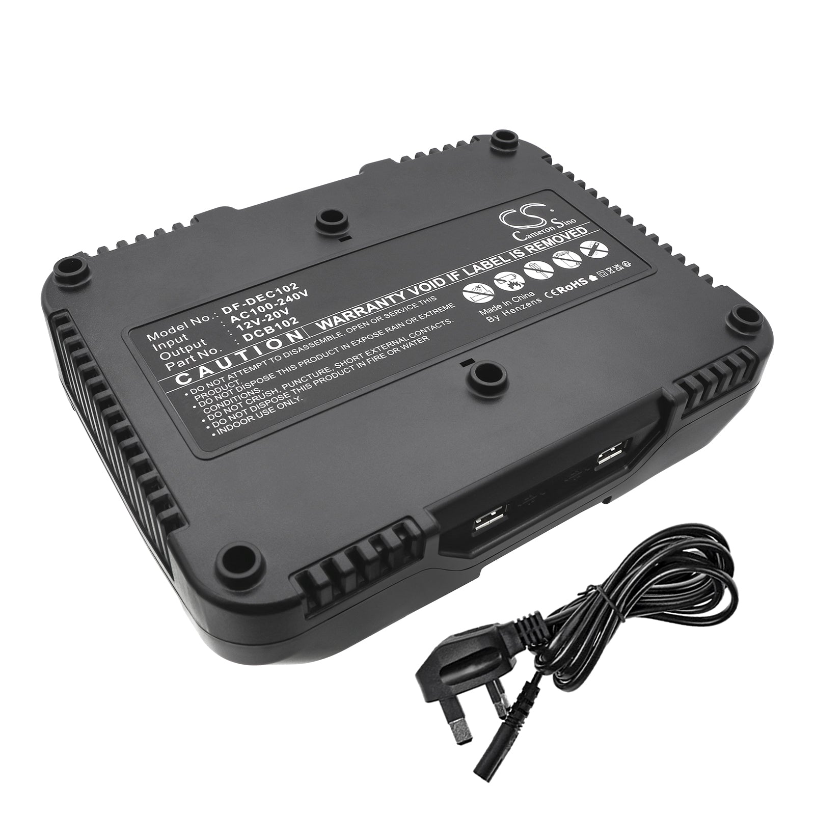 Power Tools Charger Battery fits Dewalt 120v Max, 12v Max Li-ion, DF-DEC102UK Power Tools Charger Cameron Sino Technology Limited