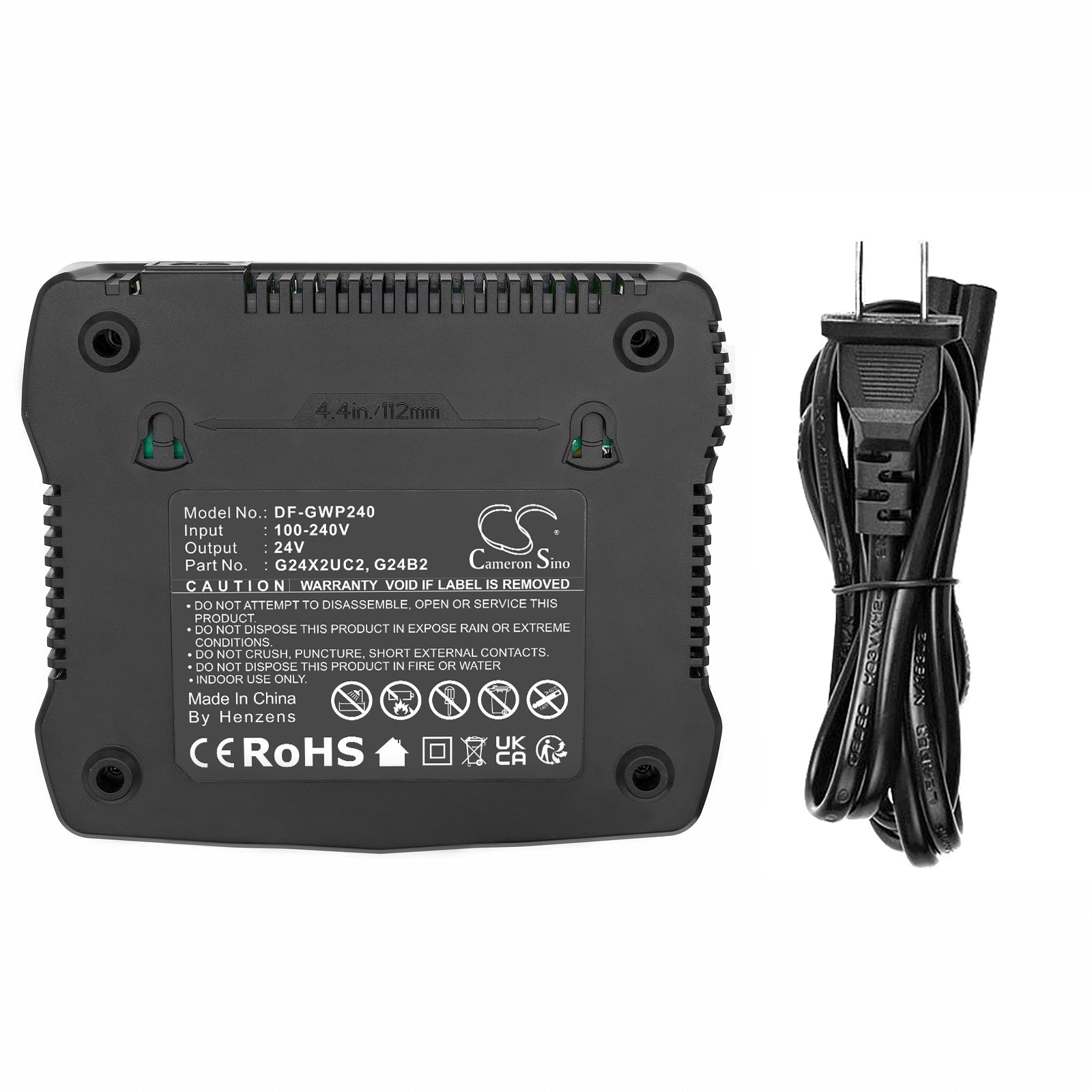 Power Tools Charger Battery fits Powerworks 2cm P24lm32, P24ab, DF-GWP240UA Power Tools Charger Cameron Sino Technology Limited