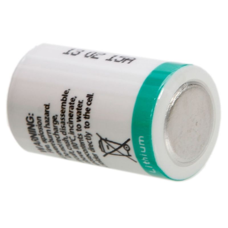 Saft LS14250 1/2 AA Size, 3.6V, 1.2Ah Li-SOCl Battery Saft and Tadiran Batteries Saft