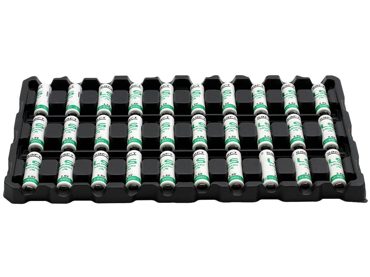 Saft LS14500 AA Size, 3.6V, 2.6Ah Li-SOCl Battery Saft and Tadiran Batteries Saft