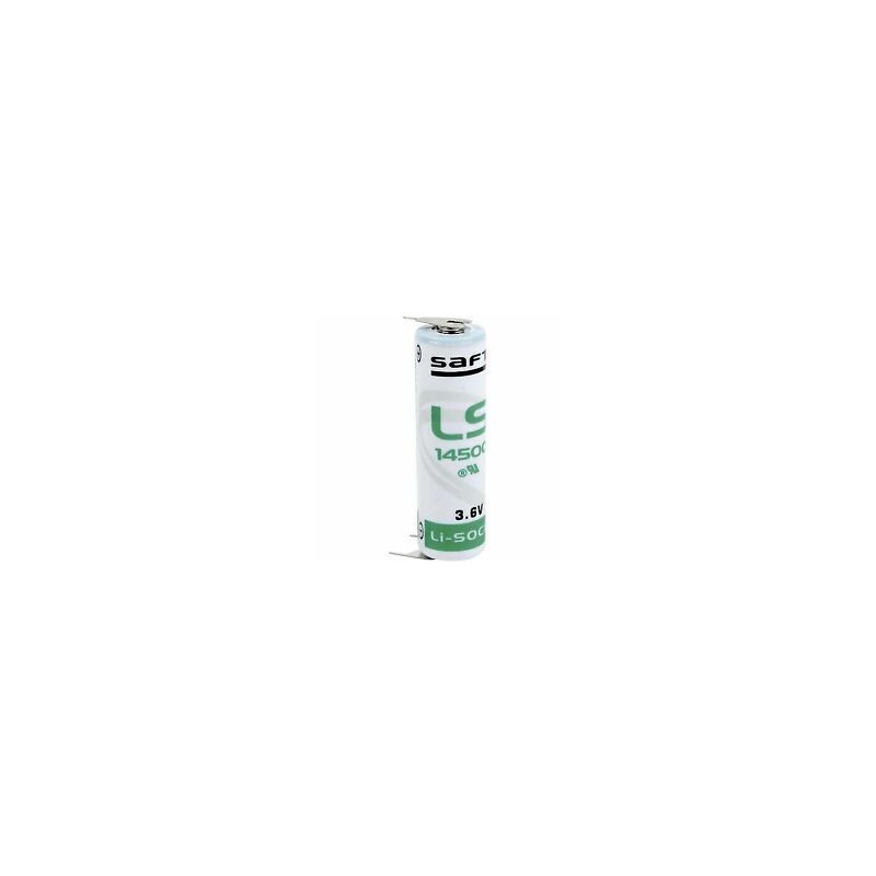 Saft LS14500 AA Size, 3.6V, 2.6Ah Li-SOCl Battery Saft and Tadiran Batteries Saft