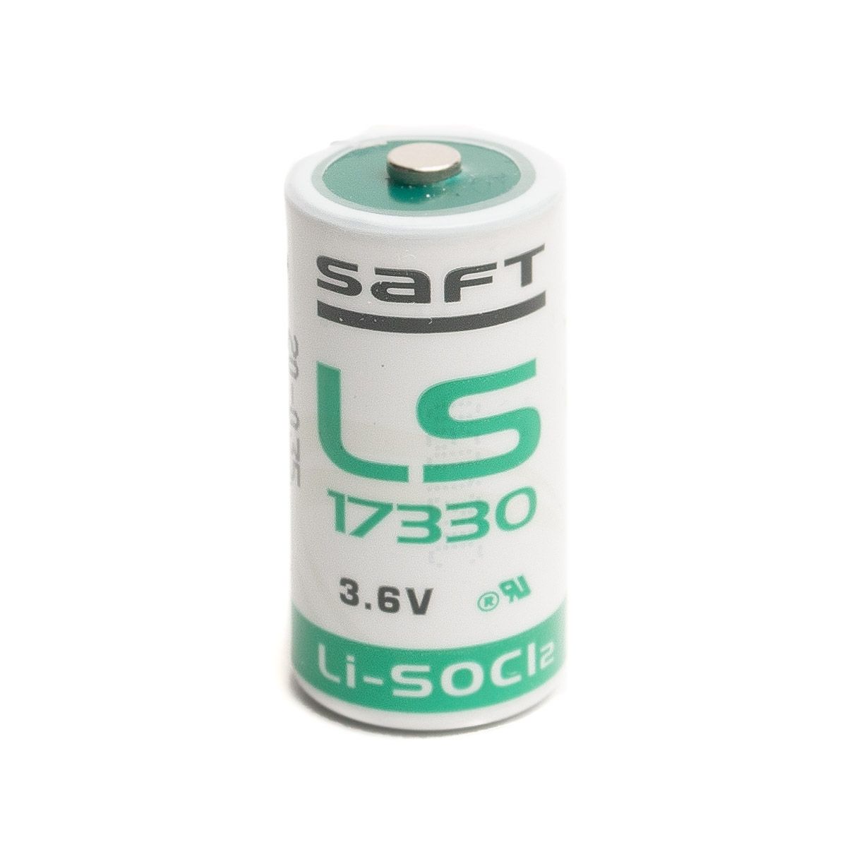 Saft LS17330 2/3A Size, 3.6V, 2.1Ah Li-SOCl Battery Saft and Tadiran Batteries Saft
