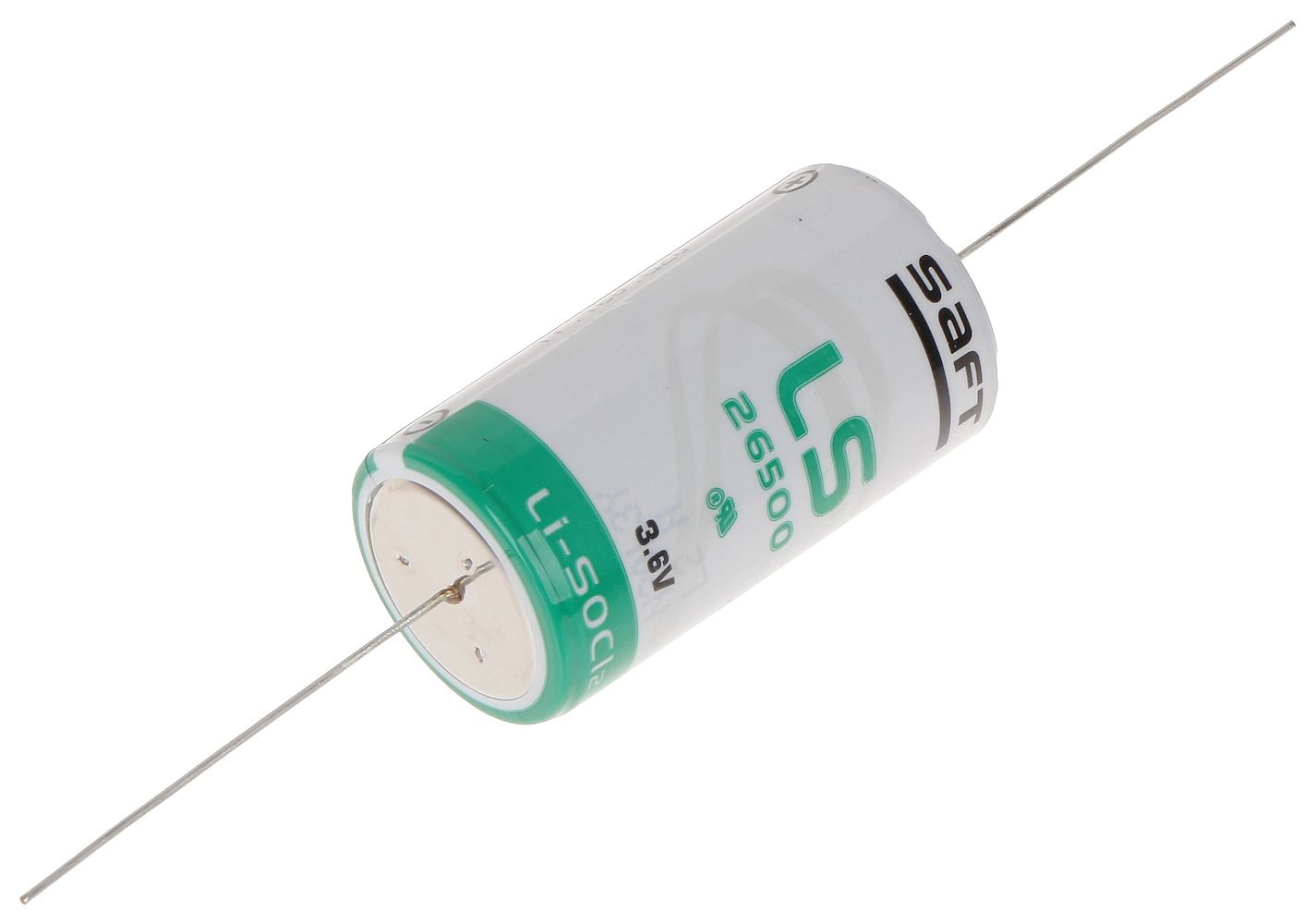 Saft LS26500 C Size, 3.6V, 7.7Ah Li-SOCl Battery Saft and Tadiran Batteries Saft