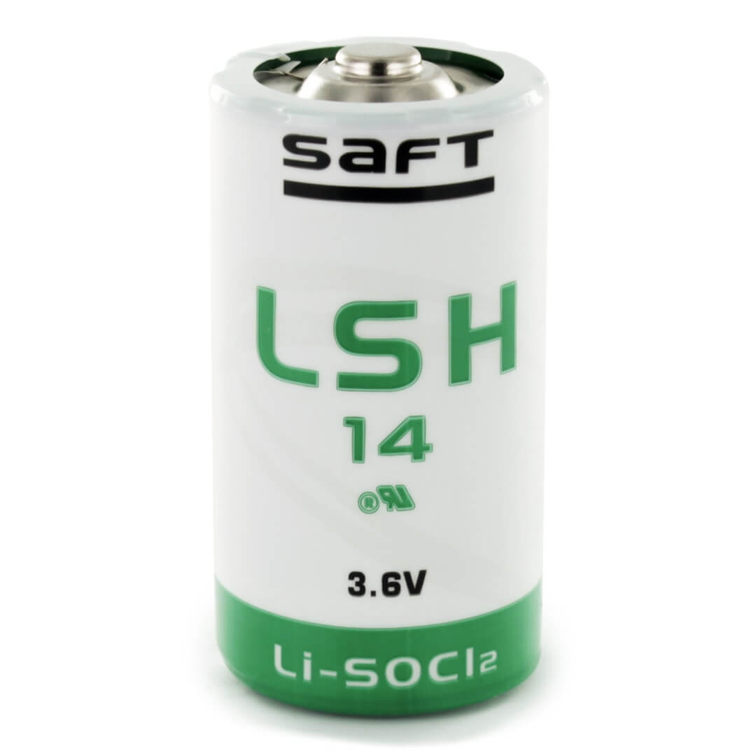 Saft LSH14 C Size, 3.6V, 5.8Ah Li-SOCl Battery Saft and Tadiran Batteries Saft Bare Cell