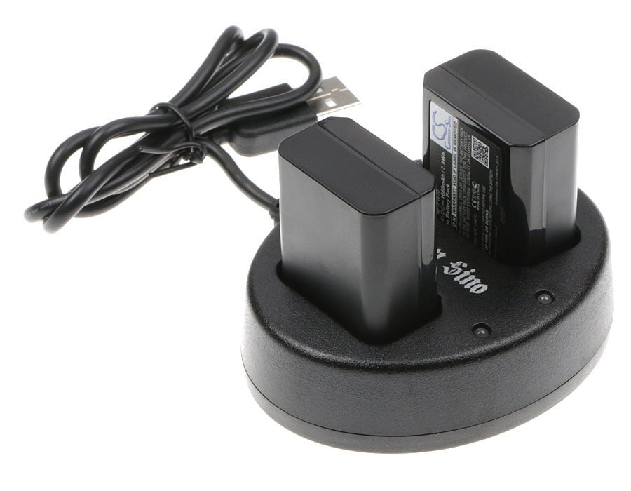 Sony Alpha Camera Battery Kit - 2 CS-FW50 Batteries, 1 DF-FW50UH Battery & USB Cable Cosmetic Mirror Cameron Sino Technology Limited