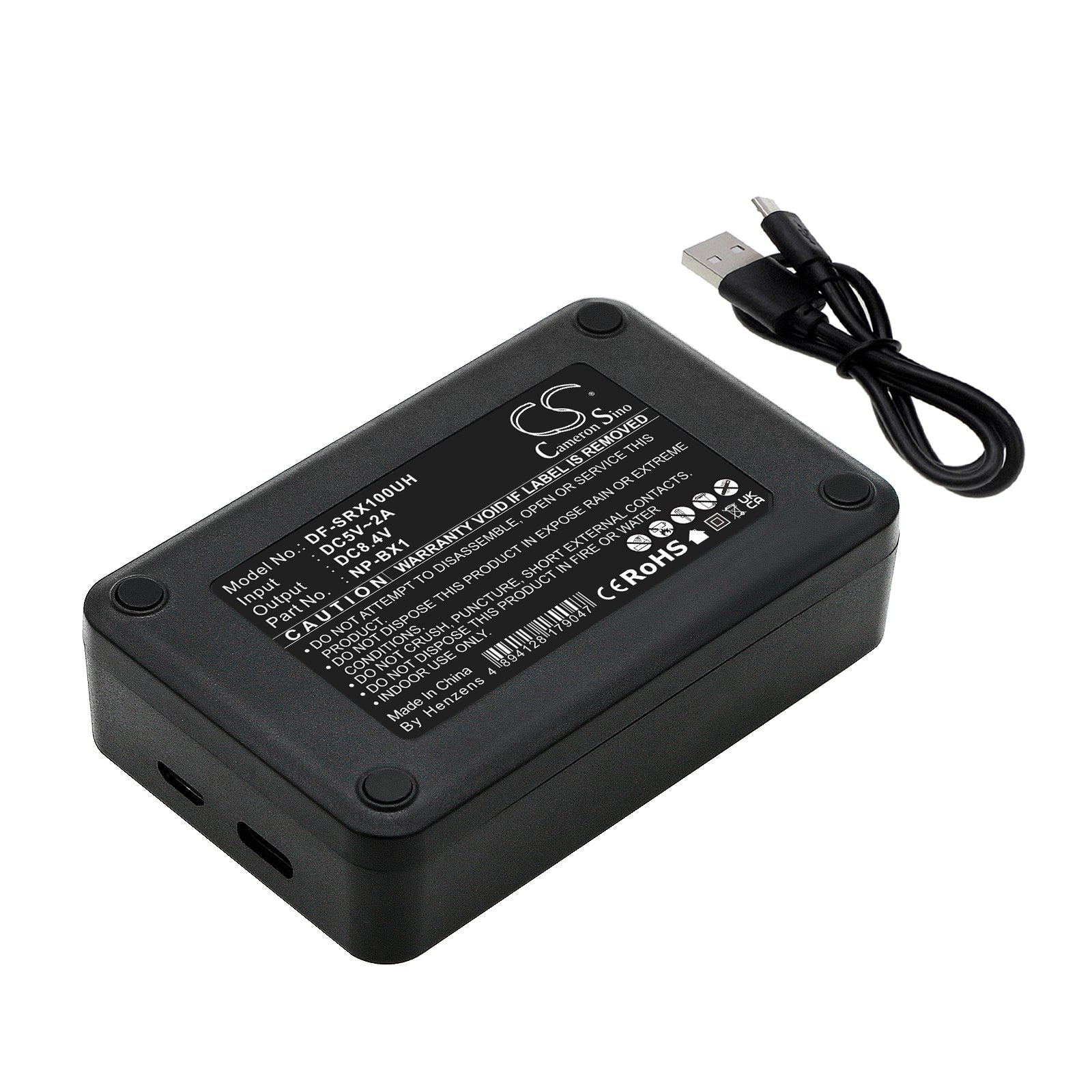 Sony Camera Charger for Action Cam Mini Az1 & Cyber-shot Dsc-hx300 Series Camera Charger Cameron Sino Technology Limited