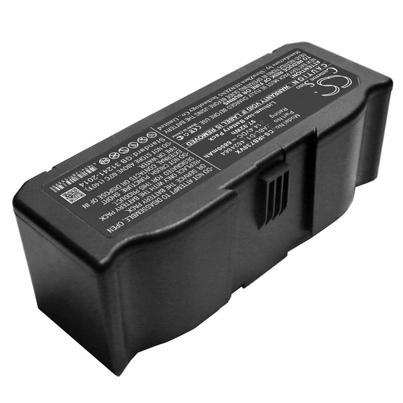 Super Extended Li-ion Battery fits Irobot, Roomba i7, Roomba i7+ Roomba e5, 14.4V, 6800mAh Vacuum Cameron Sino Technology Limited