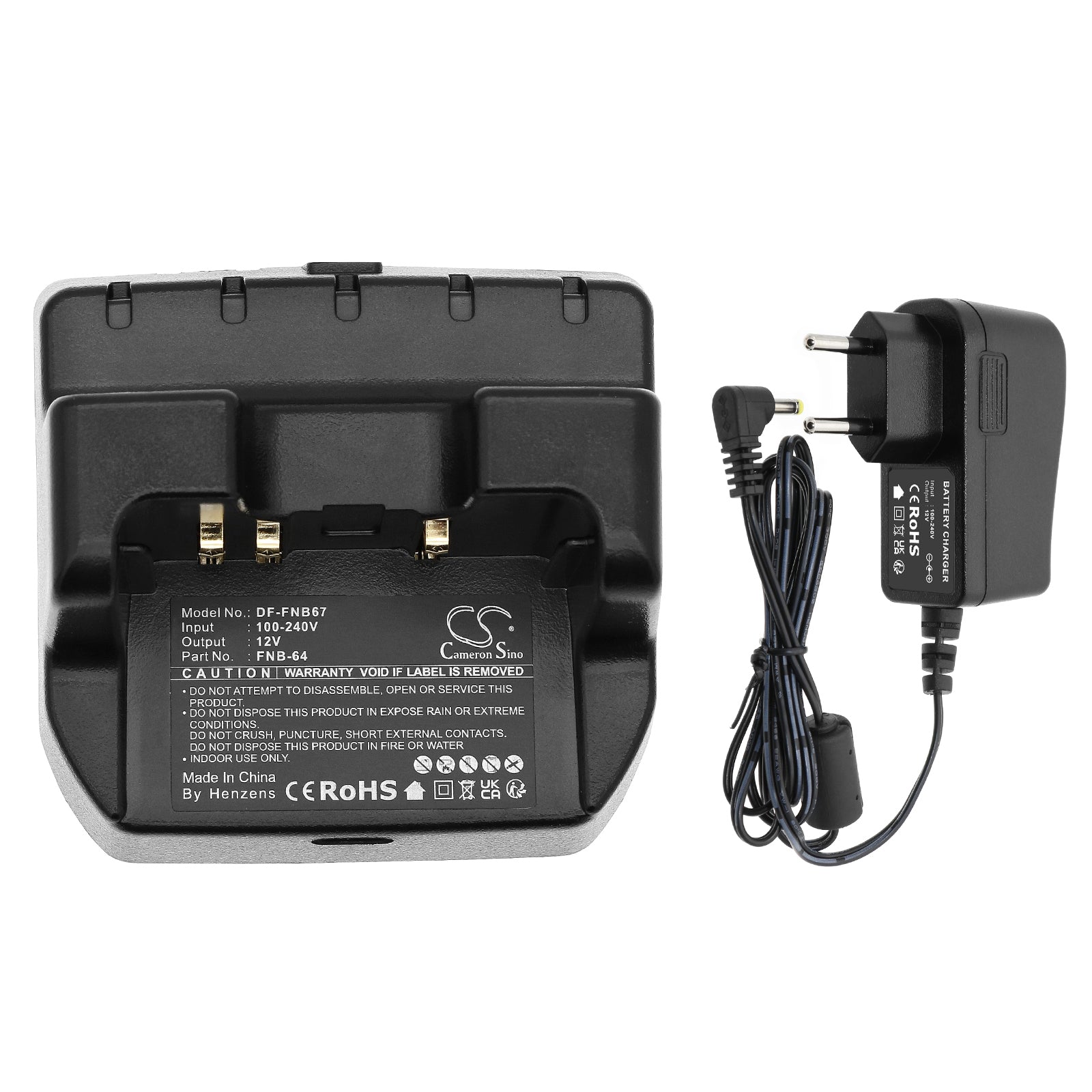 Two-Way Radio Charger Battery fits Retevis , Vertex Ft-250e, DF-FNB67EU Two-Way Radio Charger Cameron Sino Technology Limited