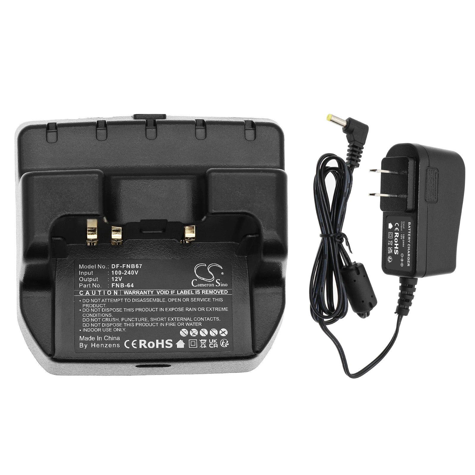 Two-Way Radio Charger Battery fits Retevis , Vertex Ft-250e, DF-FNB67UA Two-Way Radio Charger Cameron Sino Technology Limited