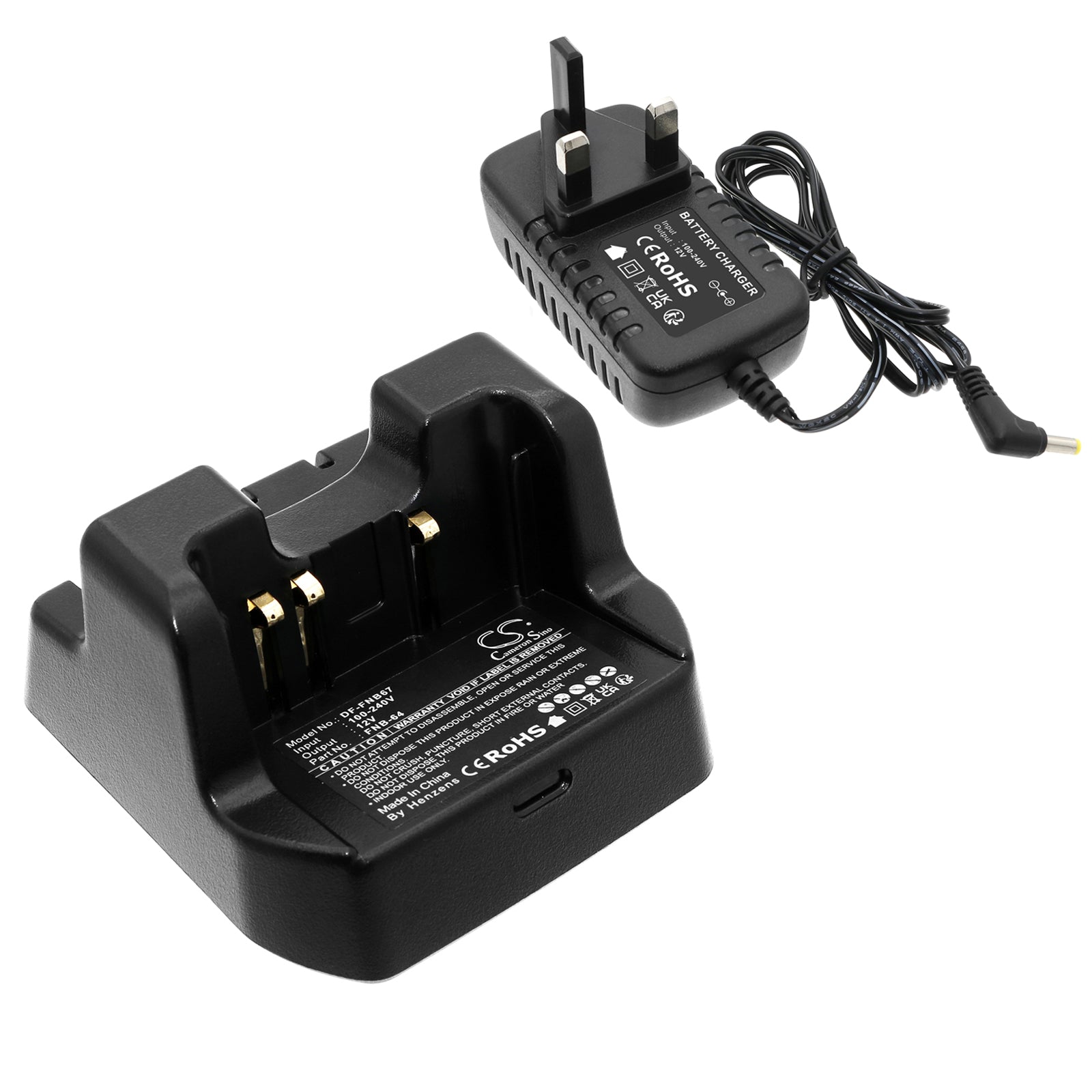 Two-Way Radio Charger Battery fits Retevis , Vertex Ft-250e, DF-FNB67UK Two-Way Radio Charger Cameron Sino Technology Limited